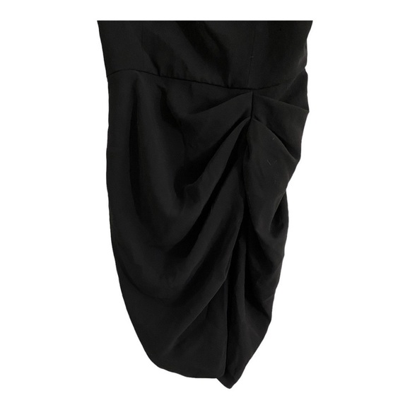 Amanda Uprichard Black Strapless Mini Dress Mohan Crystal Embellished Medium - Picture 6 of 11